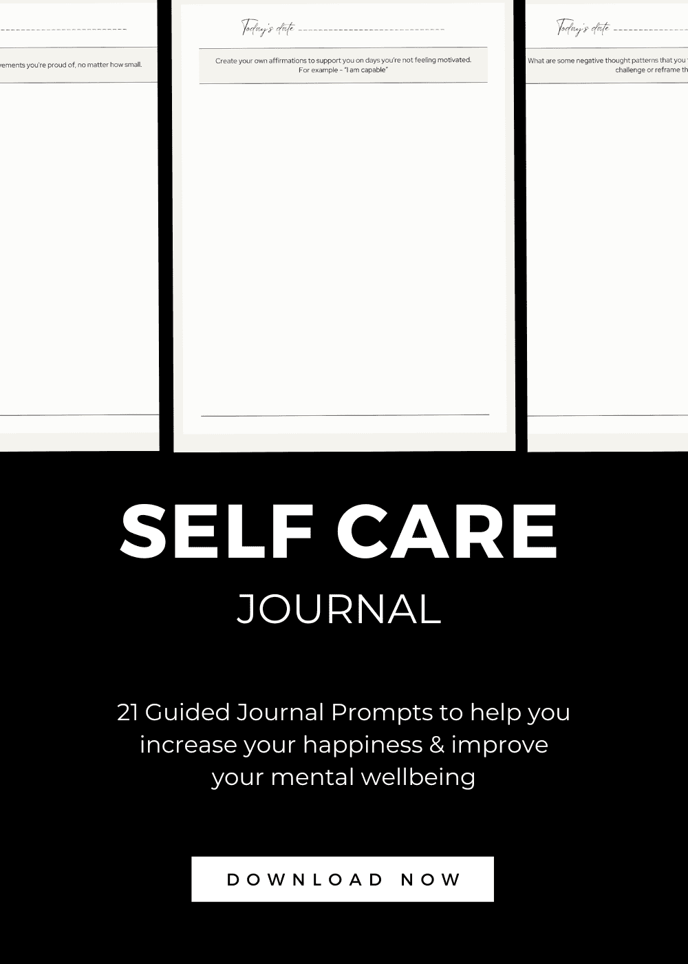 An image of 3 pages of the inside of the journal 